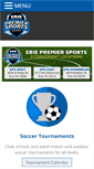 Mobile Screenshot of eriepremiersports.com